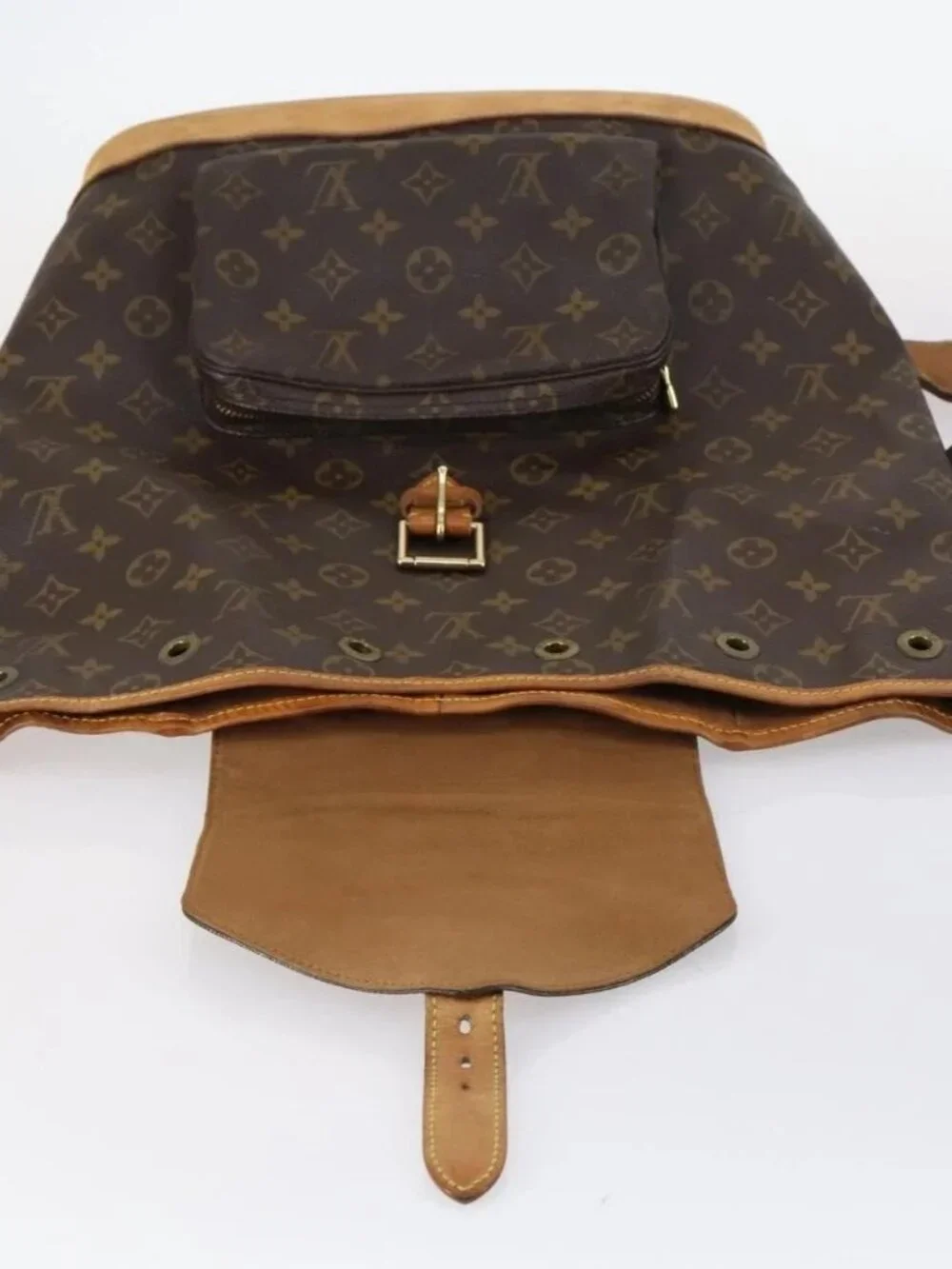 LOUIS VUITTON Monogram Montsouris GM Backpack M51135 LV Auth BA5703